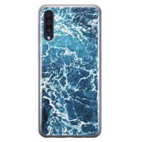 Leuke Telefoonhoesjes Samsung Galaxy A50/A30s siliconen hoesje - Ocean blue