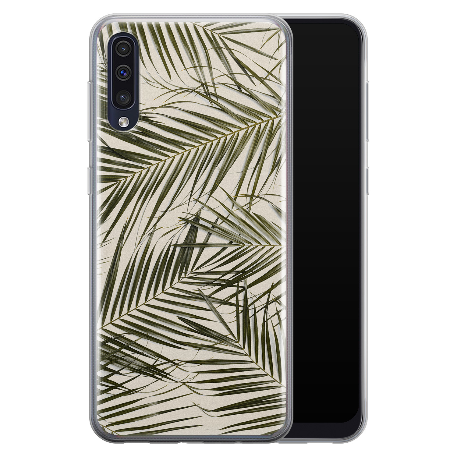 Leuke Telefoonhoesjes Samsung Galaxy A50/A30s siliconen hoesje - Leave me alone