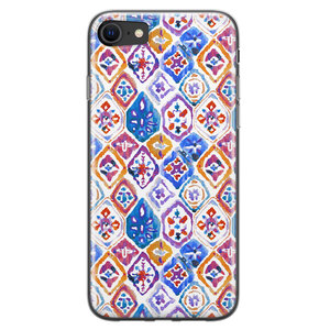 Leuke Telefoonhoesjes iPhone SE 2020 siliconen hoesje - Boho vibe