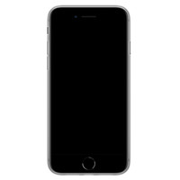 Leuke Telefoonhoesjes iPhone SE 2020 siliconen hoesje - Luipaard grijs
