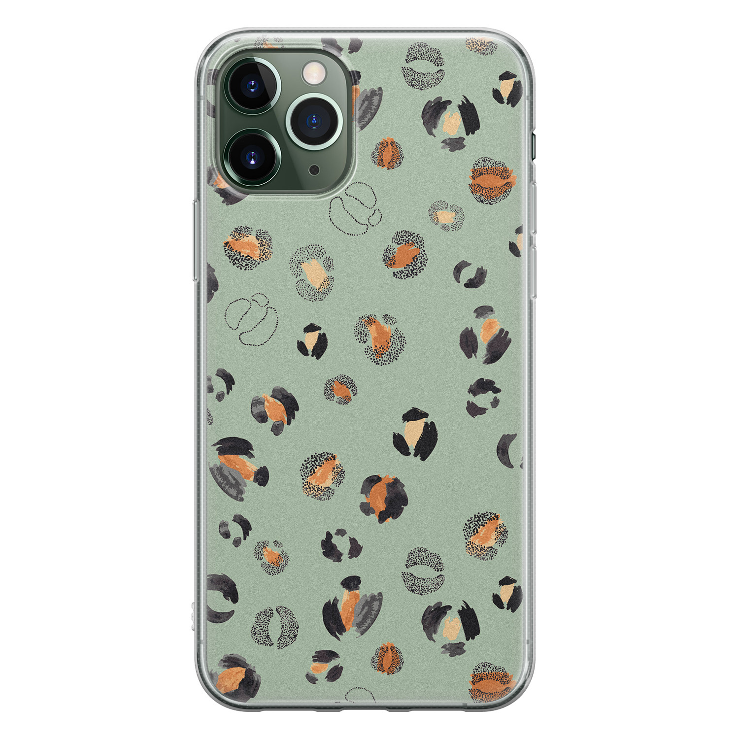 Leuke Telefoonhoesjes iPhone 11 Pro siliconen hoesje - Baby leo