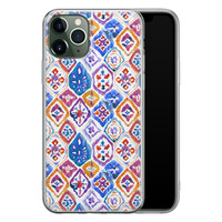 Leuke Telefoonhoesjes iPhone 11 Pro siliconen hoesje - Boho vibe