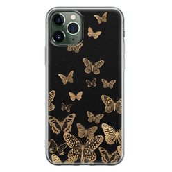 Leuke Telefoonhoesjes iPhone 11 Pro siliconen hoesje - Vlinders