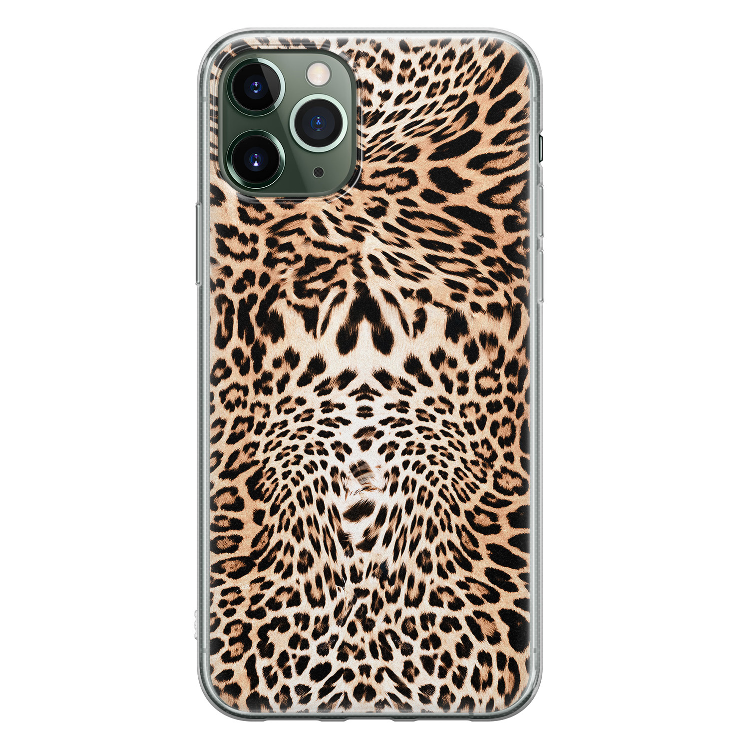 Leuke Telefoonhoesjes iPhone 11 Pro siliconen hoesje - Wild animal