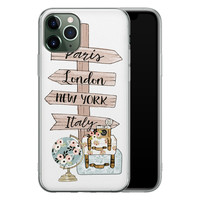 Leuke Telefoonhoesjes iPhone 11 Pro siliconen hoesje - Where to go next