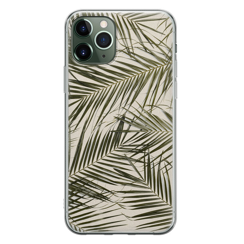 Leuke Telefoonhoesjes iPhone 11 Pro siliconen hoesje - Leave me alone