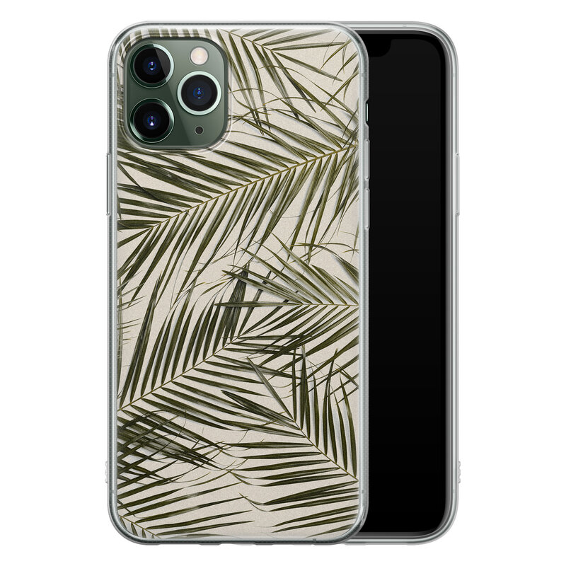 Leuke Telefoonhoesjes iPhone 11 Pro siliconen hoesje - Leave me alone