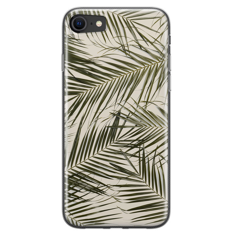 Leuke Telefoonhoesjes iPhone 8/7 siliconen hoesje - Leave me alone