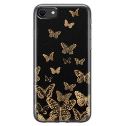 Leuke Telefoonhoesjes iPhone 8/7 siliconen hoesje - Vlinders