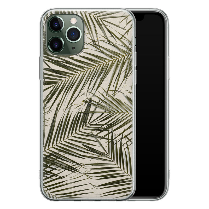 Leuke Telefoonhoesjes iPhone 11 Pro Max siliconen hoesje - Leave me alone