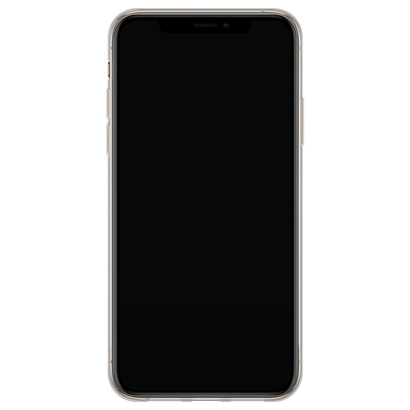 Leuke Telefoonhoesjes iPhone XS Max siliconen hoesje - Abstract print