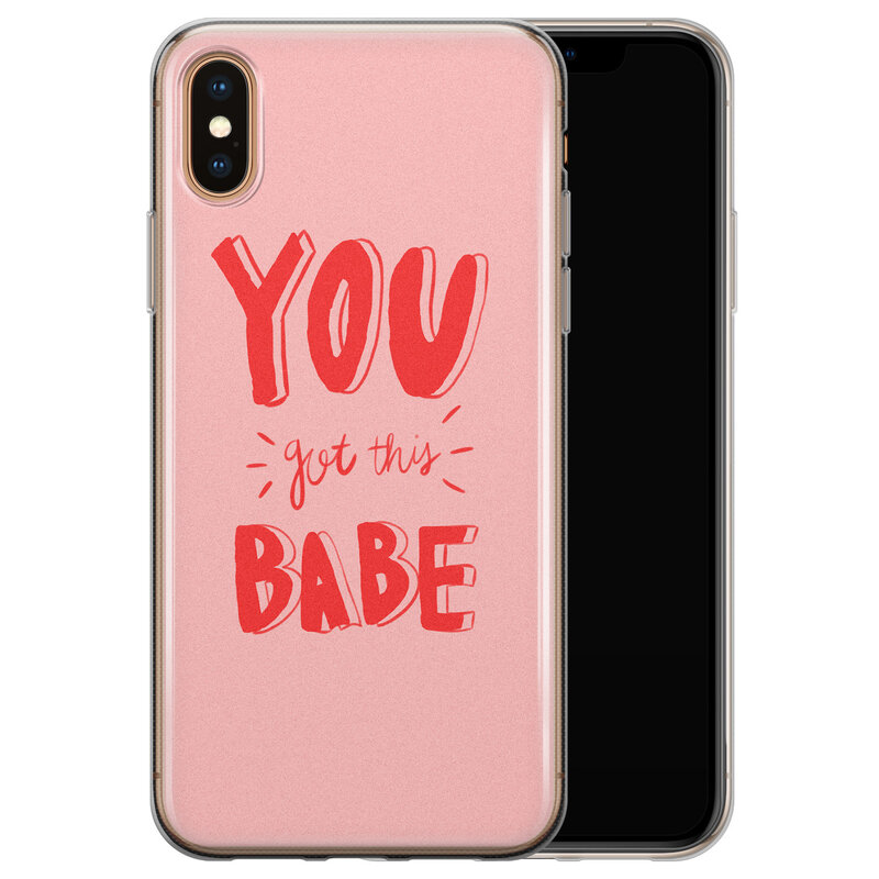 Leuke Telefoonhoesjes iPhone XS Max siliconen hoesje - Where to go next