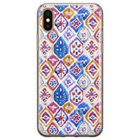 Leuke Telefoonhoesjes iPhone XS Max siliconen hoesje - Boho vibe