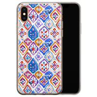 Leuke Telefoonhoesjes iPhone XS Max siliconen hoesje - Boho vibe