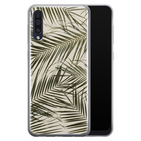 Leuke Telefoonhoesjes Samsung Galaxy A70 siliconen hoesje - Leave me alone