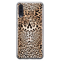 Leuke Telefoonhoesjes Samsung Galaxy A70 siliconen hoesje - Wild animal