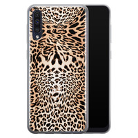 Leuke Telefoonhoesjes Samsung Galaxy A70 siliconen hoesje - Wild animal