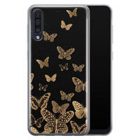 Leuke Telefoonhoesjes Samsung Galaxy A70 siliconen hoesje - Vlinders