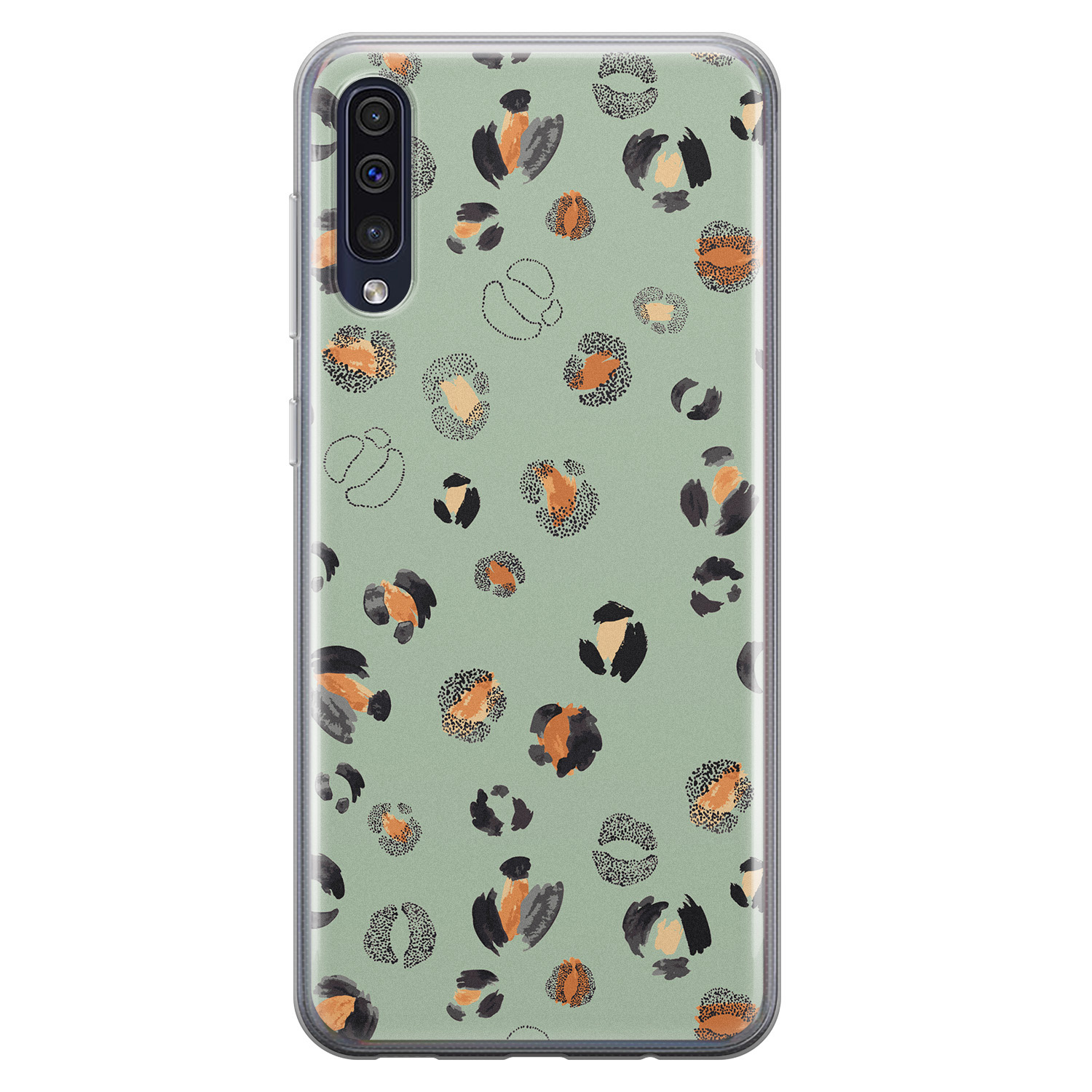 Leuke Telefoonhoesjes Samsung Galaxy A70 siliconen hoesje - Baby leo