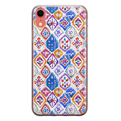 Leuke Telefoonhoesjes iPhone XR siliconen hoesje - Boho vibe