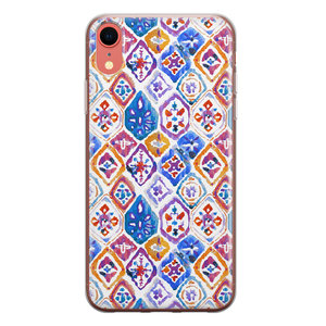Leuke Telefoonhoesjes iPhone XR siliconen hoesje - Boho vibe