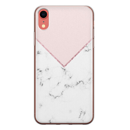 Marmer roze grijs