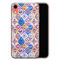 Leuke Telefoonhoesjes iPhone XR siliconen hoesje - Boho vibe