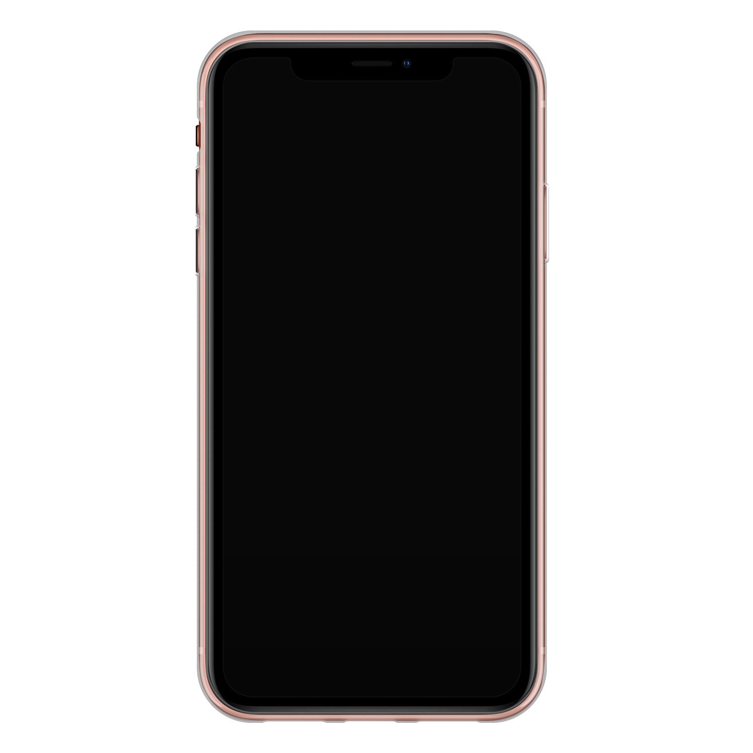 Leuke Telefoonhoesjes iPhone XR siliconen hoesje - Marmer grijs