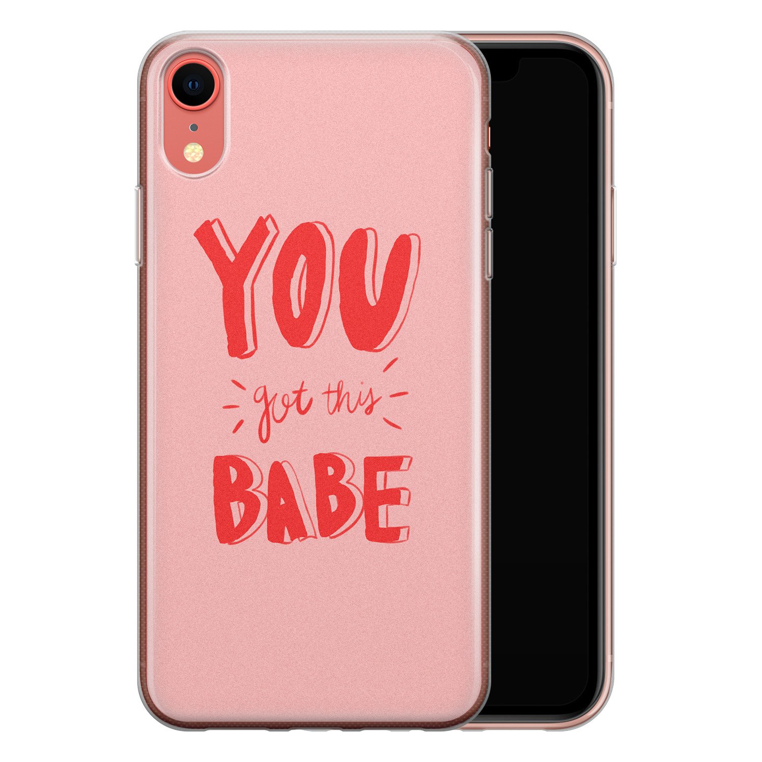 Leuke Telefoonhoesjes iPhone XR siliconen hoesje - Where to go next