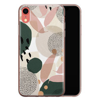 Leuke Telefoonhoesjes iPhone XR siliconen hoesje - Abstract print