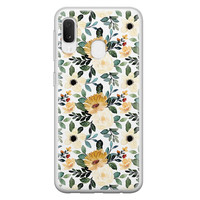 Leuke Telefoonhoesjes Samsung Galaxy A20e siliconen hoesje - Lovely flower