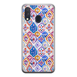 Leuke Telefoonhoesjes Samsung Galaxy A40 siliconen hoesje - Boho vibe