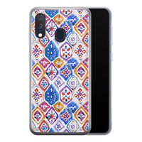 Leuke Telefoonhoesjes Samsung Galaxy A40 siliconen hoesje - Boho vibe