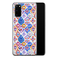 Leuke Telefoonhoesjes Samsung Galaxy S20 siliconen hoesje - Boho vibe