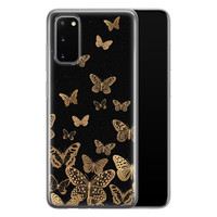 Leuke Telefoonhoesjes Samsung Galaxy S20 siliconen hoesje - Vlinders