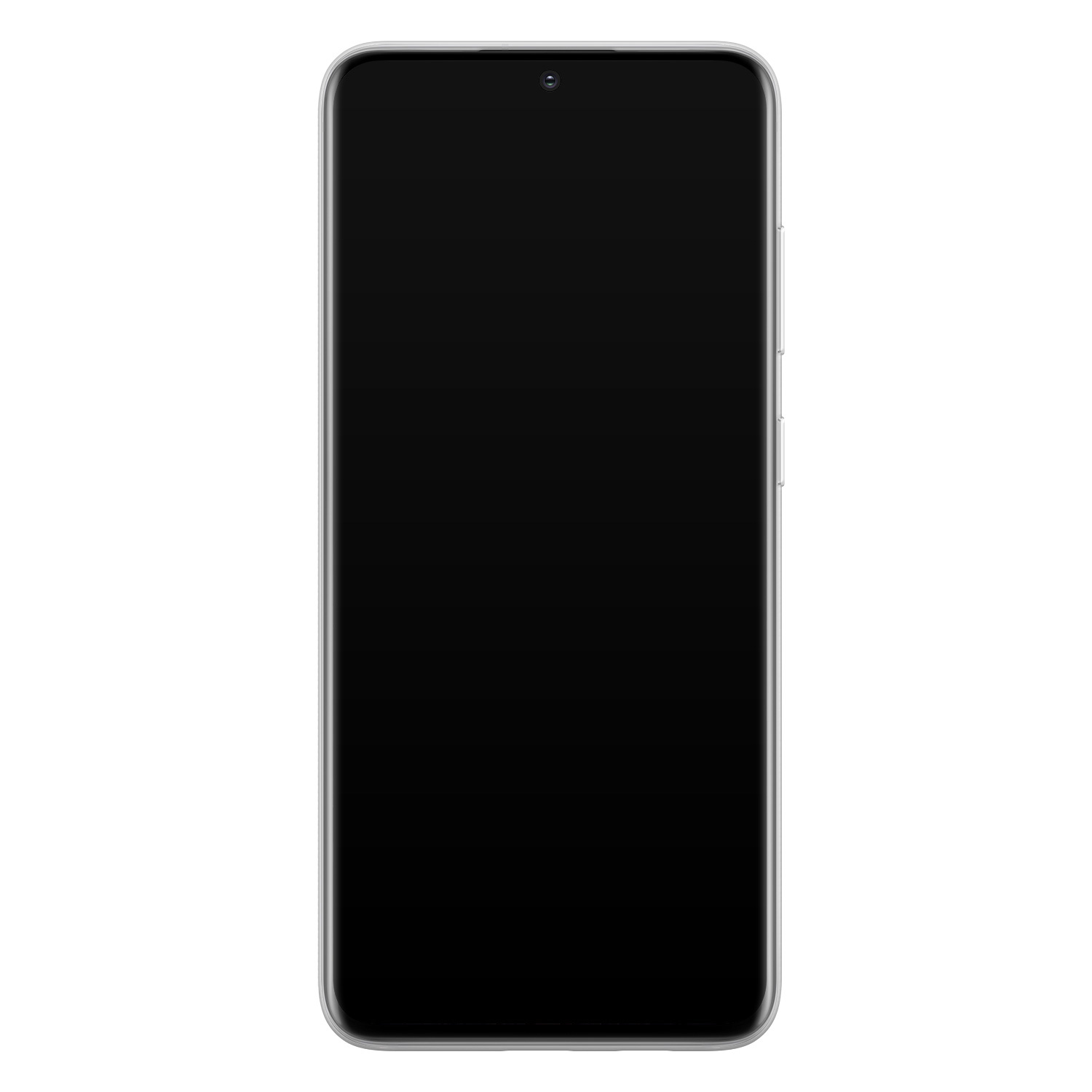 Leuke Telefoonhoesjes Samsung Galaxy S20 siliconen hoesje - Marmer grijs
