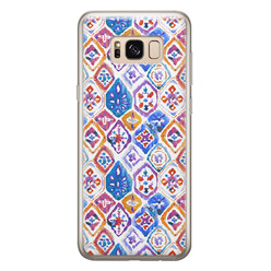 Leuke Telefoonhoesjes Samsung Galaxy S8 siliconen hoesje - Boho vibe