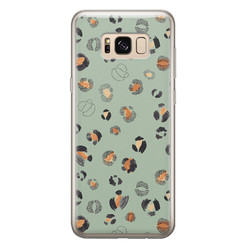 Leuke Telefoonhoesjes Samsung Galaxy S8 siliconen hoesje - Baby leo