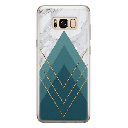 Geometrisch blauw