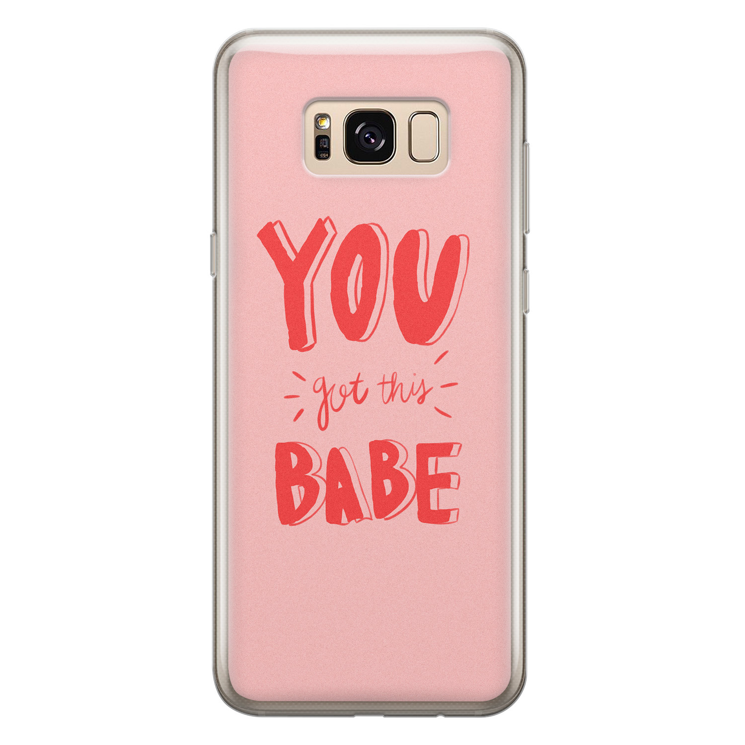 Leuke Telefoonhoesjes Samsung Galaxy S8 siliconen hoesje - Where to go next