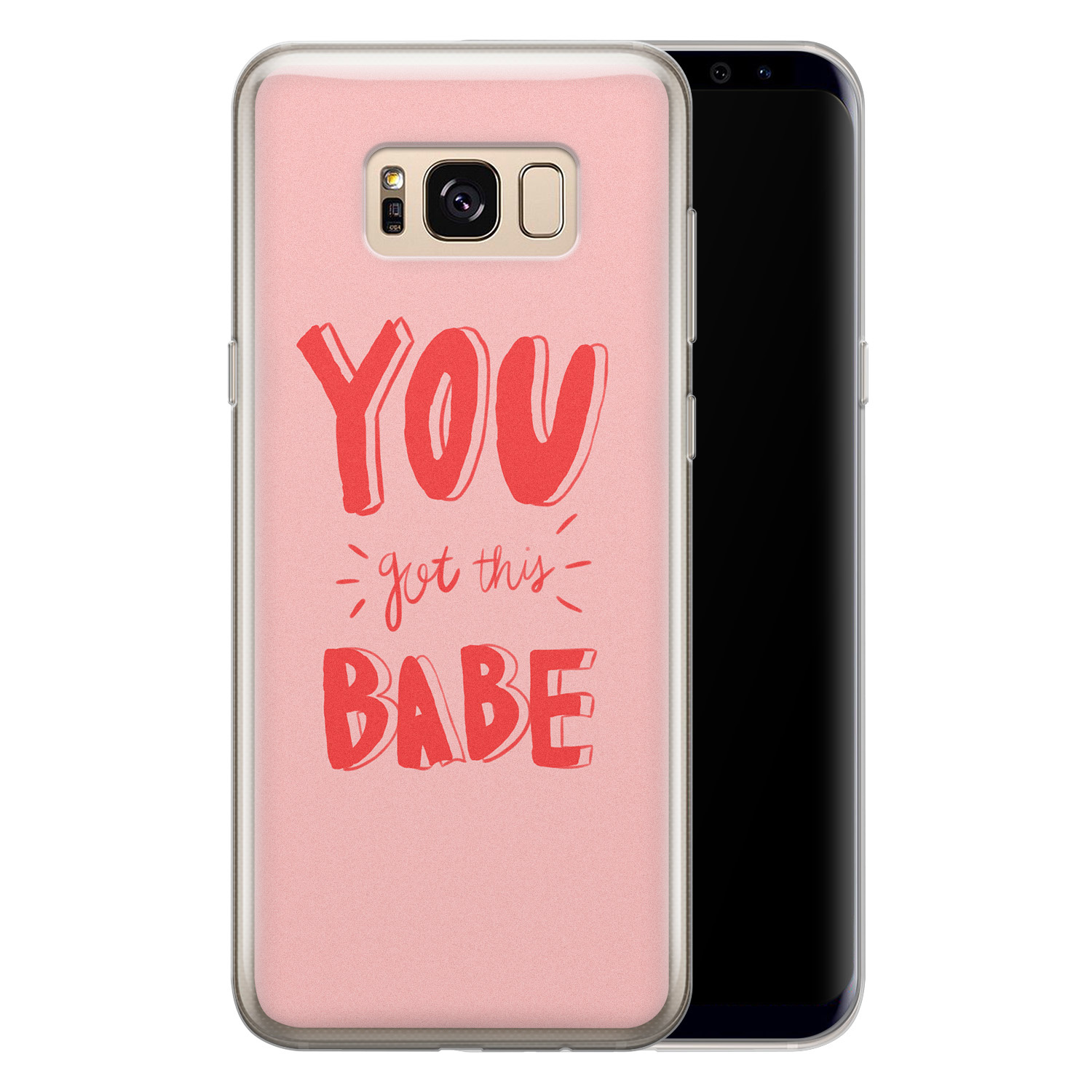 Leuke Telefoonhoesjes Samsung Galaxy S8 siliconen hoesje - Where to go next