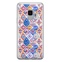 Leuke Telefoonhoesjes Samsung Galaxy S9 siliconen hoesje - Boho vibe