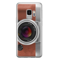 Leuke Telefoonhoesjes Samsung Galaxy S9 siliconen hoesje - Vintage camera