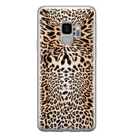 Leuke Telefoonhoesjes Samsung Galaxy S9 siliconen hoesje - Wild animal