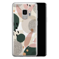 Leuke Telefoonhoesjes Samsung Galaxy S9 siliconen hoesje - Abstract print