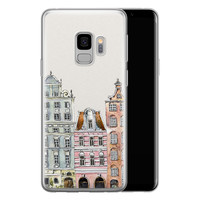 Leuke Telefoonhoesjes Samsung Galaxy S9 siliconen hoesje - Grachtenpandjes