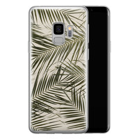 Leuke Telefoonhoesjes Samsung Galaxy S9 siliconen hoesje - Leave me alone