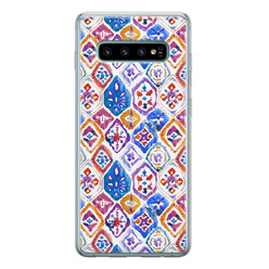 Leuke Telefoonhoesjes Samsung Galaxy S10 siliconen hoesje - Boho vibe