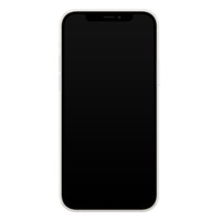 Leuke Telefoonhoesjes iPhone 12 siliconen hoesje - Luipaard zigzag