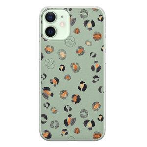 Leuke Telefoonhoesjes iPhone 12 mini siliconen hoesje - Baby leo